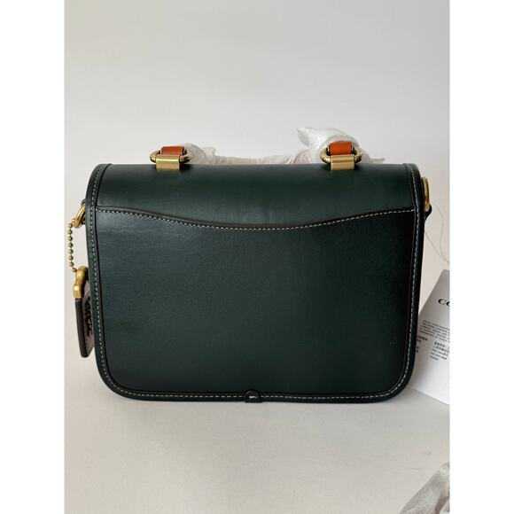 Coach Rogue Top Handle Crossbody Bag Amazon Green C6860 - Picture 8 of 11